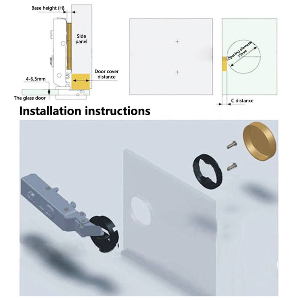 2PCS Interior Connector Hardwa - Furniture And Hardware Supplies recension och pris