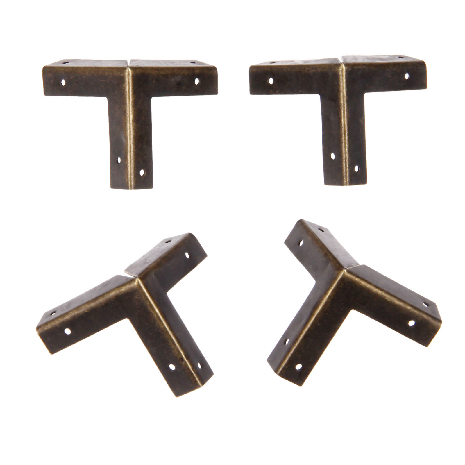 DRELD 4Pcs Antique Bronze Corn - Furniture Hardware Covers recension och pris