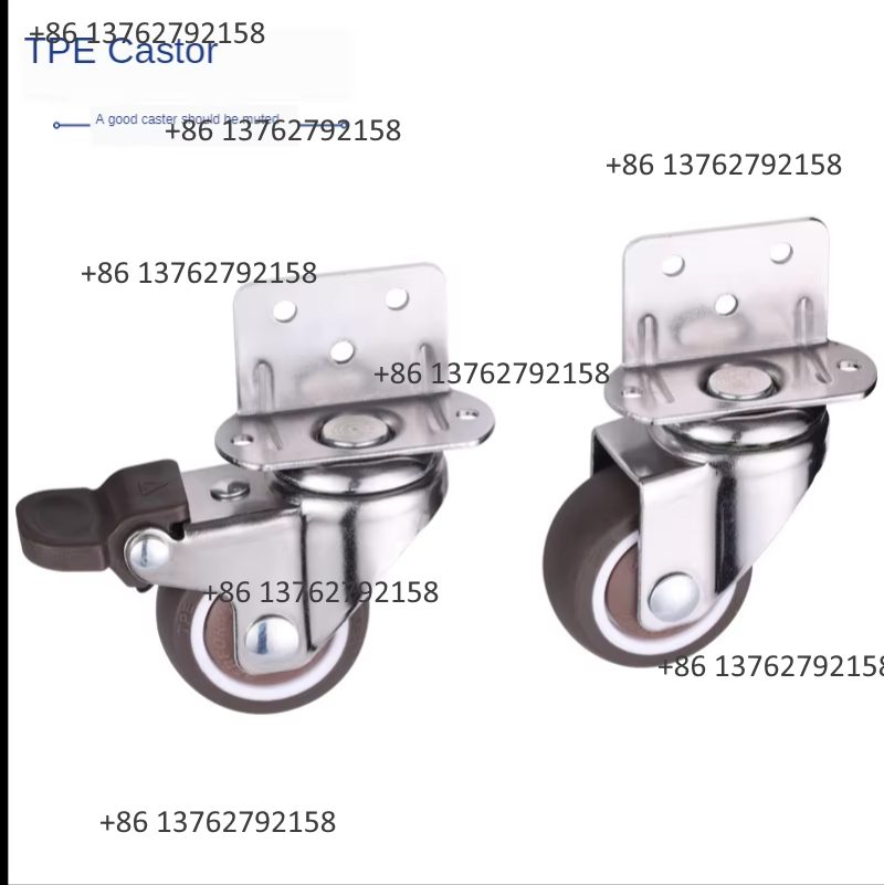 4Pcs Soft Rubber Quiet Swivel  - Furniture Hardware recension och pris