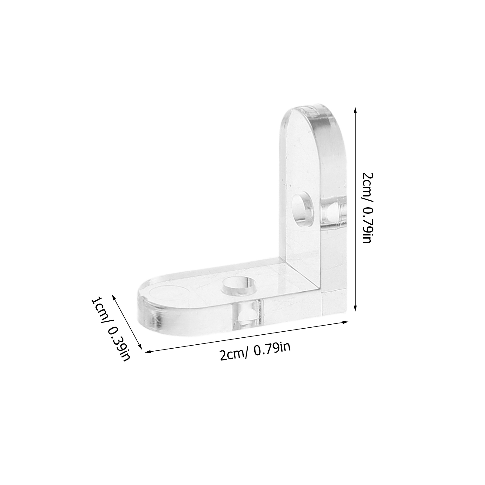 15pcs Transparent Angle Braces - Corner Bracket Angle recension och pris