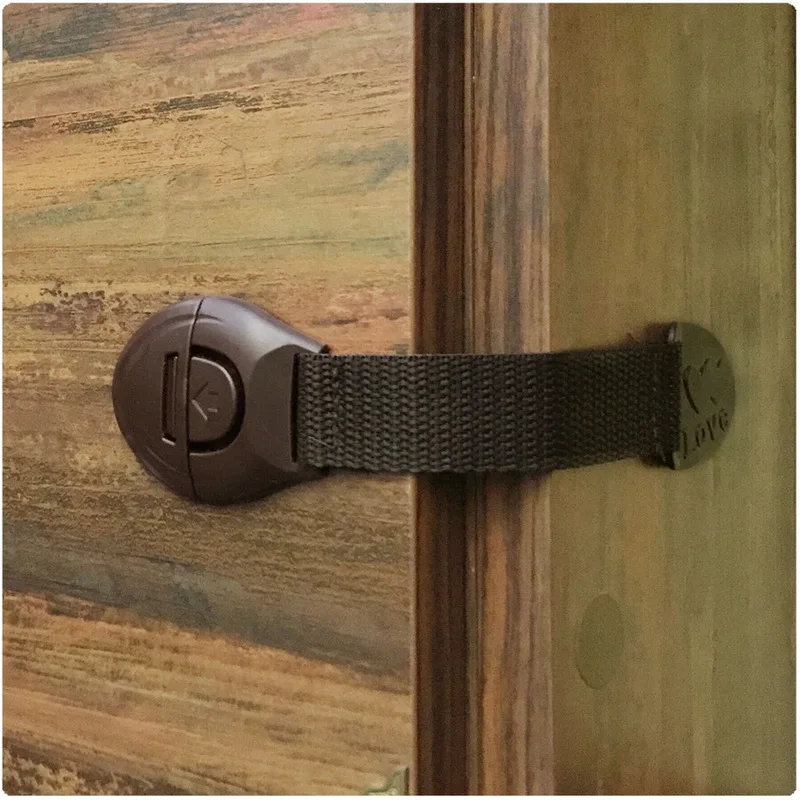 5pcs/lot Brown Cabinet Safety  - Furniture Hardware Suppliers recension och pris