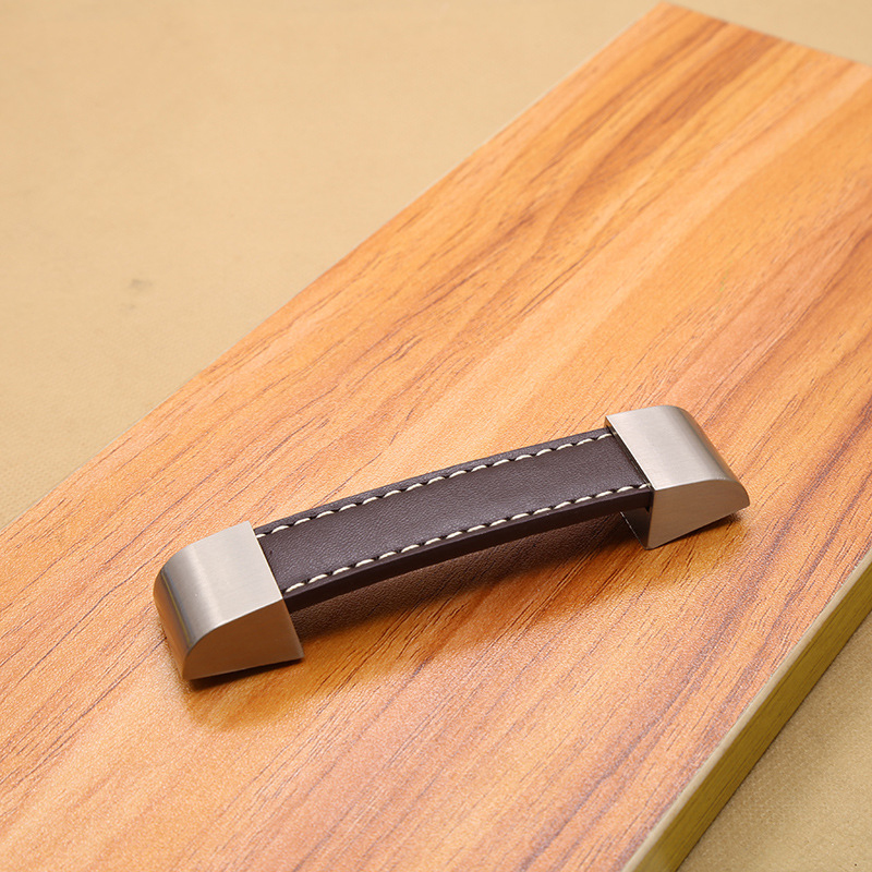 Modern High-grade Leather Hand - Vintage Furniture Hardware Pulls recension och pris