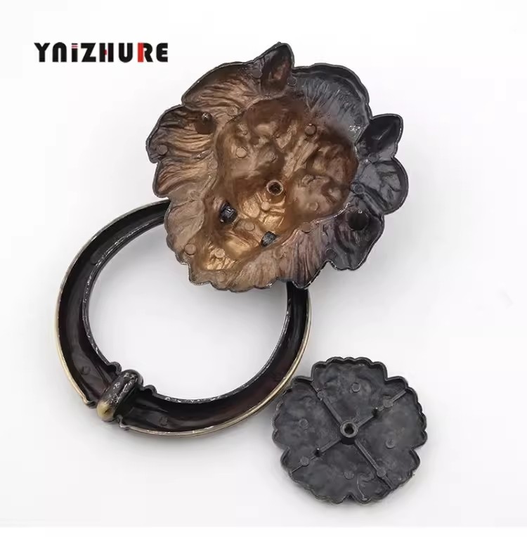 Antique Bronze Lion Head Handl - Furniture Hardware Antique recension och pris