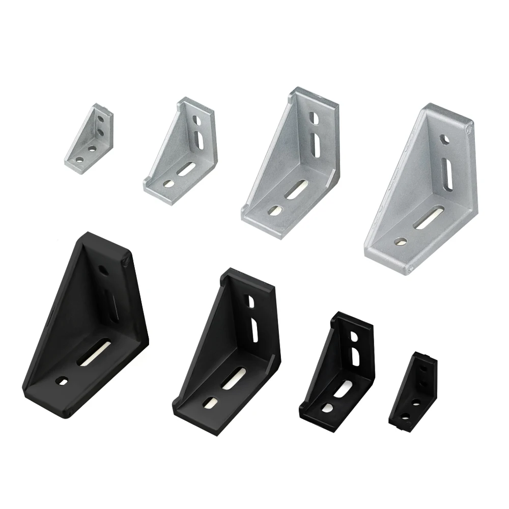 8Pcs/lot 2040 3060 4080 Corner - Corner Bracket Angle recension och pris