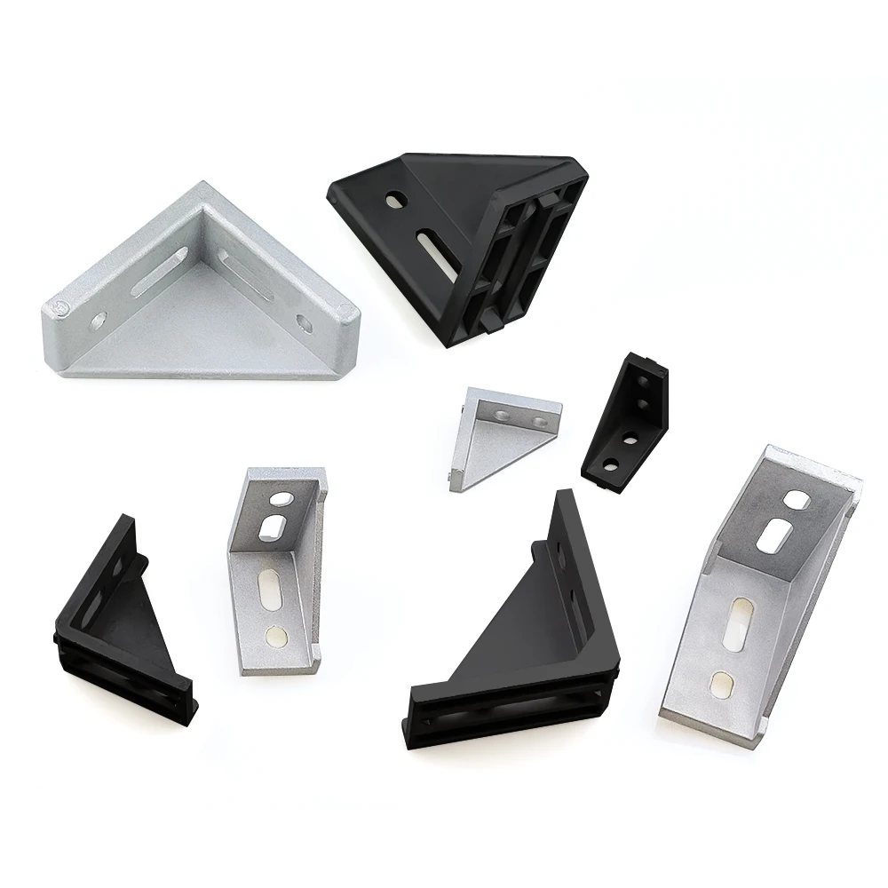 8Pcs/lot 2040 3060 4080 Corner - Corner Bracket Angle recension och pris