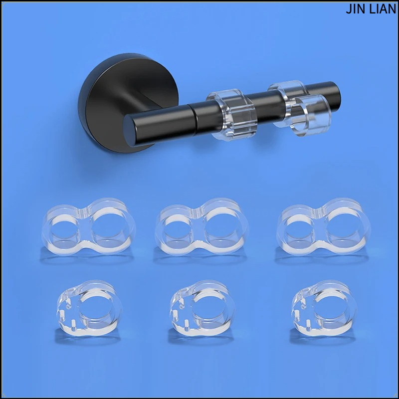 6PCS Door Stopper Transparent  - Furniture And Hardware Supplies recension och pris