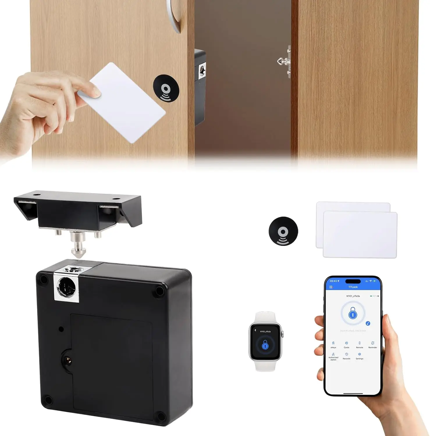 Mobile phone NFC smart locker  - Furniture Hardware Suppliers recension och pris