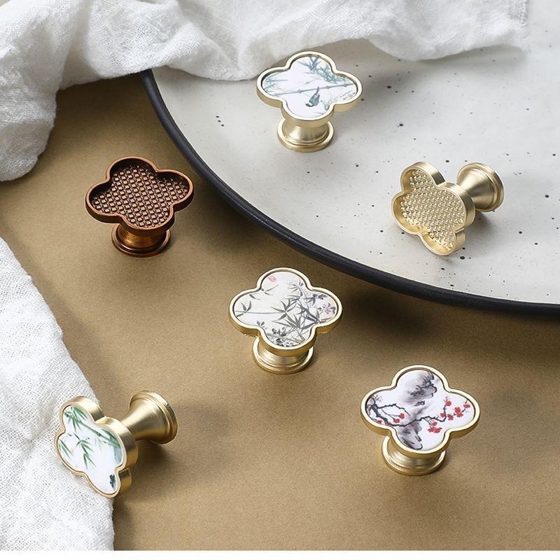 Cabinet Knobs Chinese Painting - Furniture And Hardware Supplies recension och pris