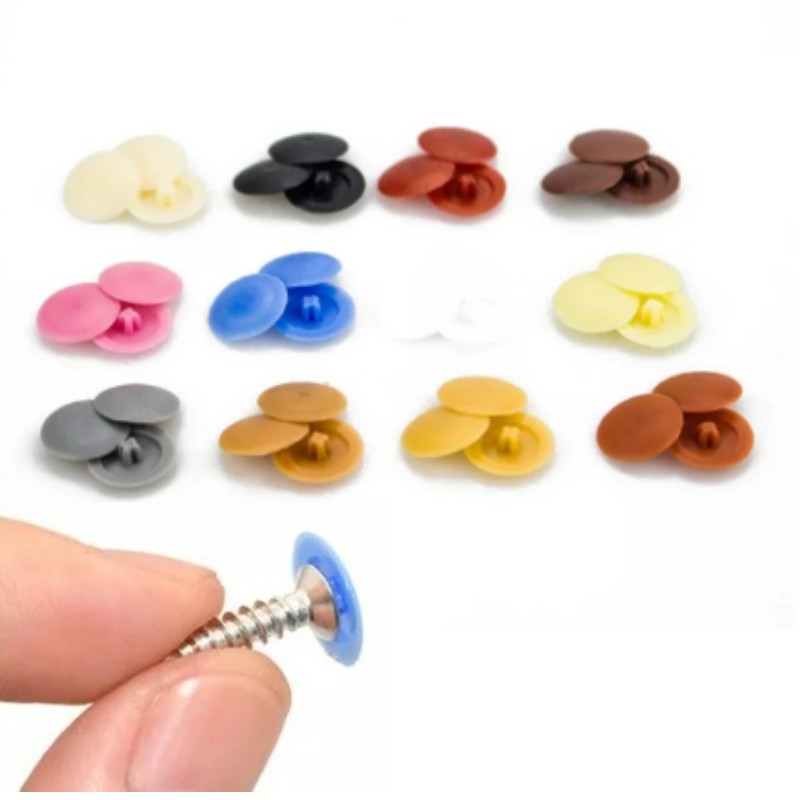100 Pcs/bag Plastic Nuts Bolts - Furniture Hardware Covers recension och pris