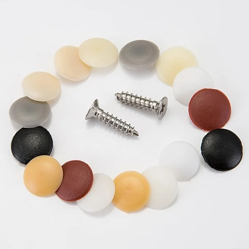 100 Pcs/bag Plastic Nuts Bolts - Furniture Hardware Covers recension och pris