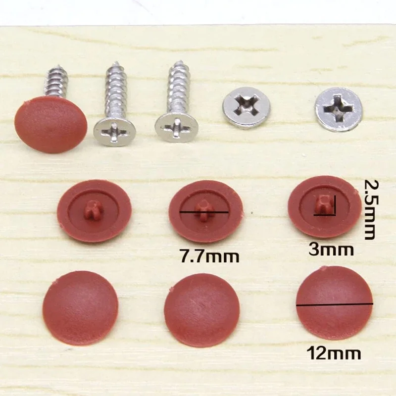 100 Pcs/bag Plastic Nuts Bolts - Furniture Hardware Covers recension och pris