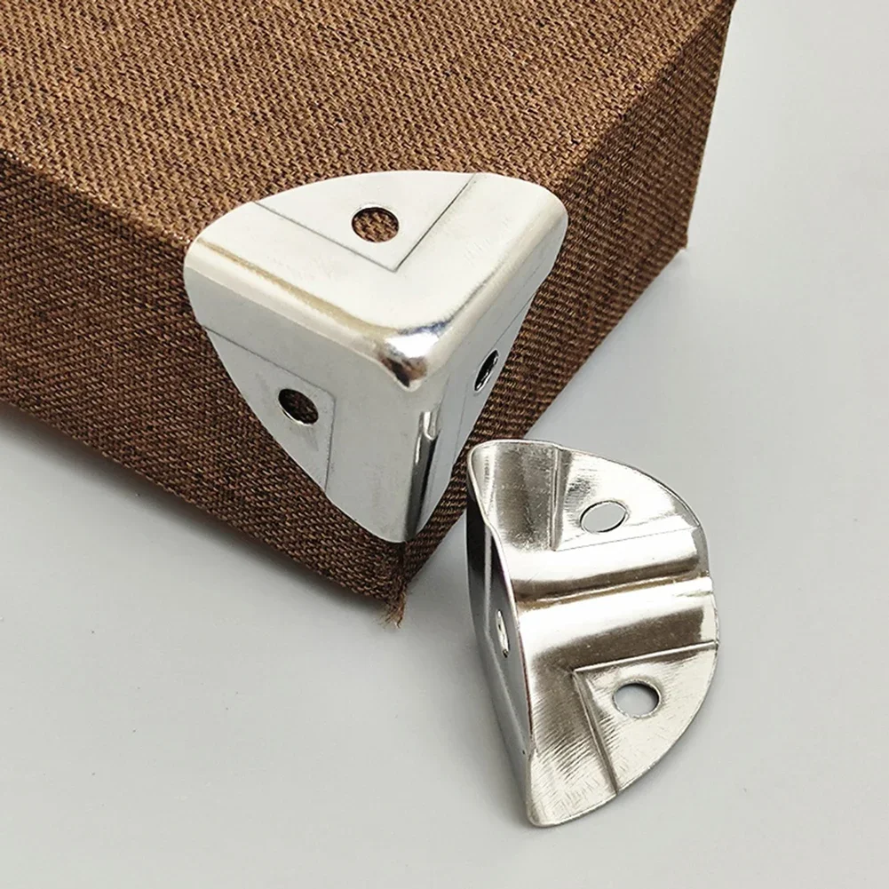 4/8/12pc Metal Box Corner Prot - Corner Bracket Angle recension och pris