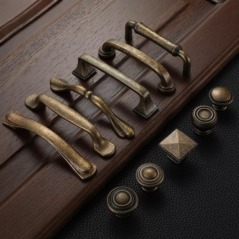 Antique Bronze Wardrobe Door H - Vintage Furniture Hardware Pulls recension och pris