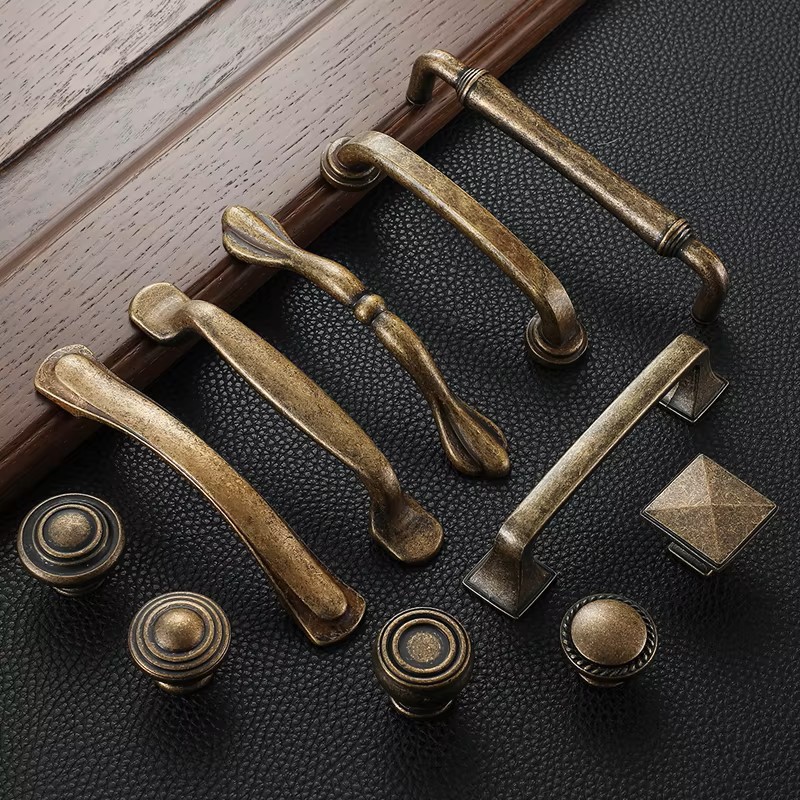 Antique Bronze Wardrobe Door H - Vintage Furniture Hardware Pulls recension och pris