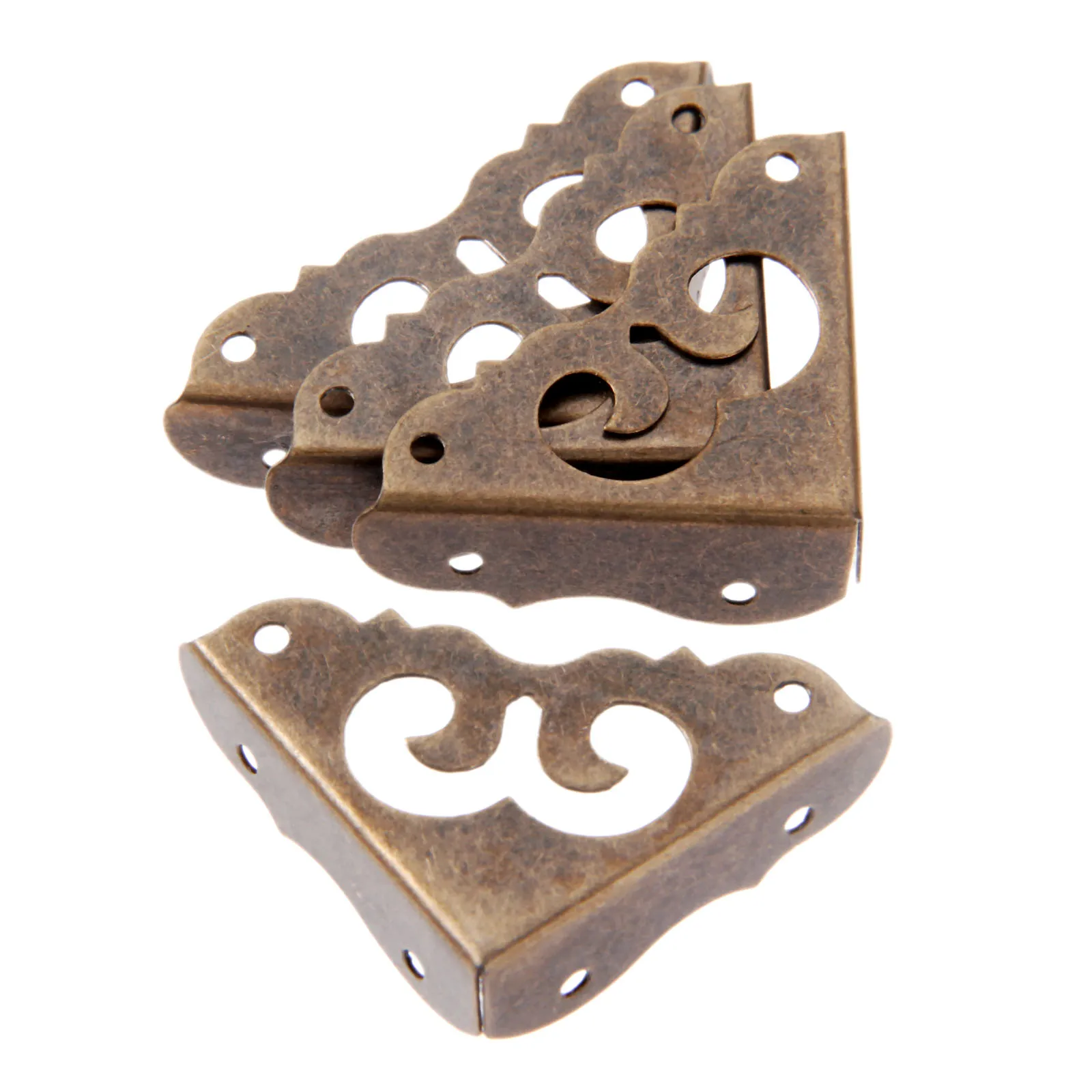 7pcs/set Antique Bronze Padloc - Furniture Hardware Antique recension och pris