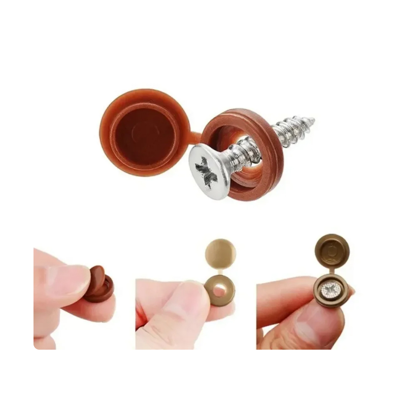 10/500pcs Screw Decorative Cap - Furniture Hardware Covers recension och pris