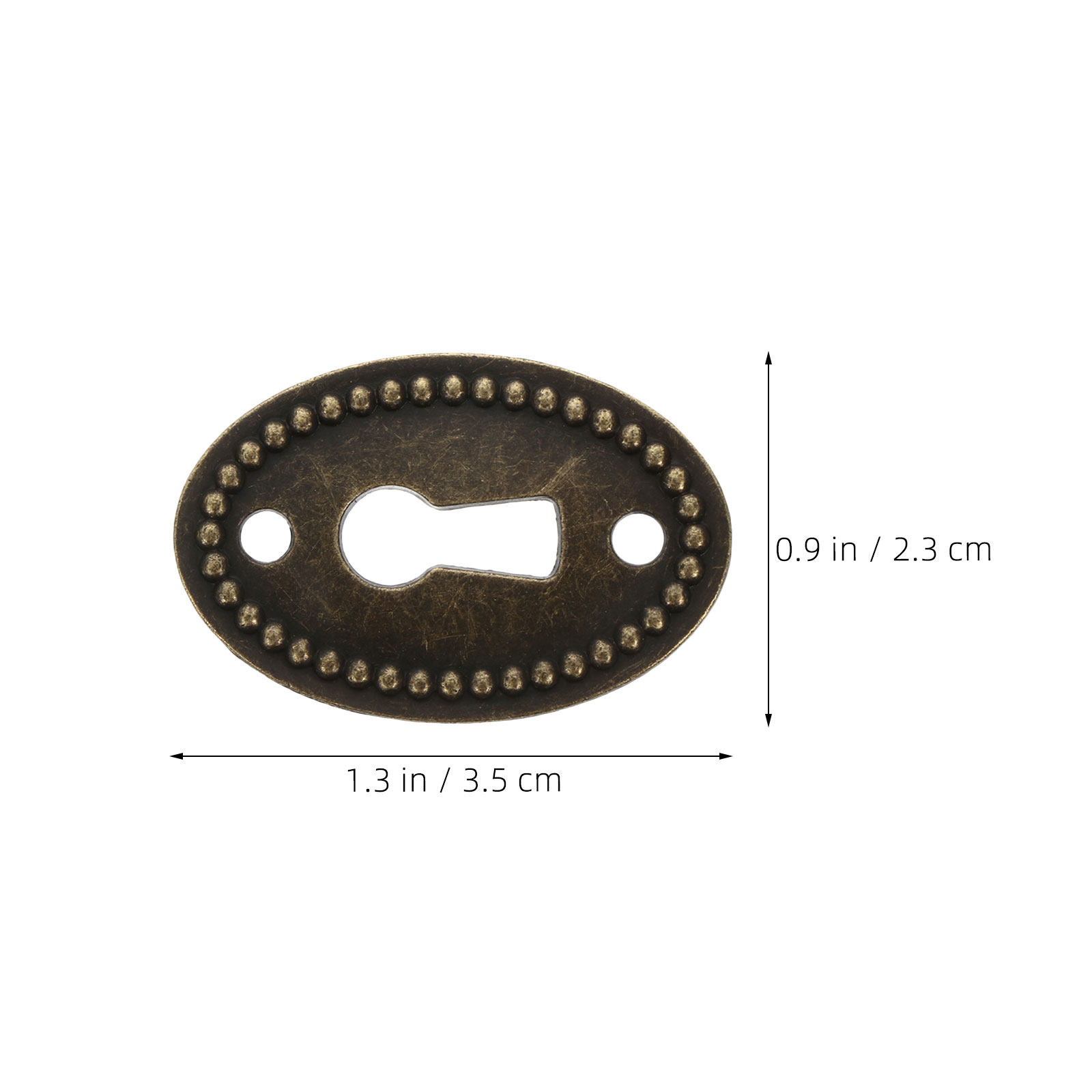 16Pcs Vintage Zinc Alloy Oval  - Furniture Hardware Covers recension och pris