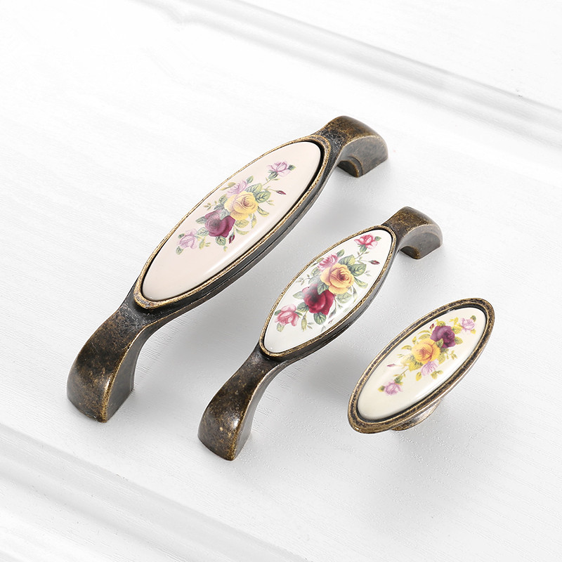 Vintage Ceramic Handle  Cabine - Vintage Furniture Hardware Pulls recension och pris