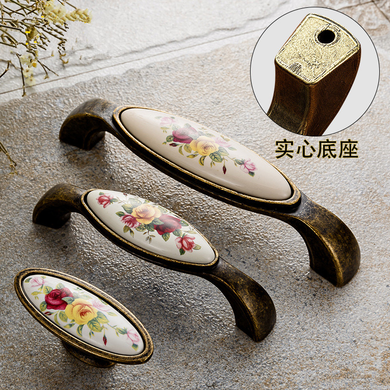 Vintage Ceramic Handle  Cabine - Vintage Furniture Hardware Pulls recension och pris