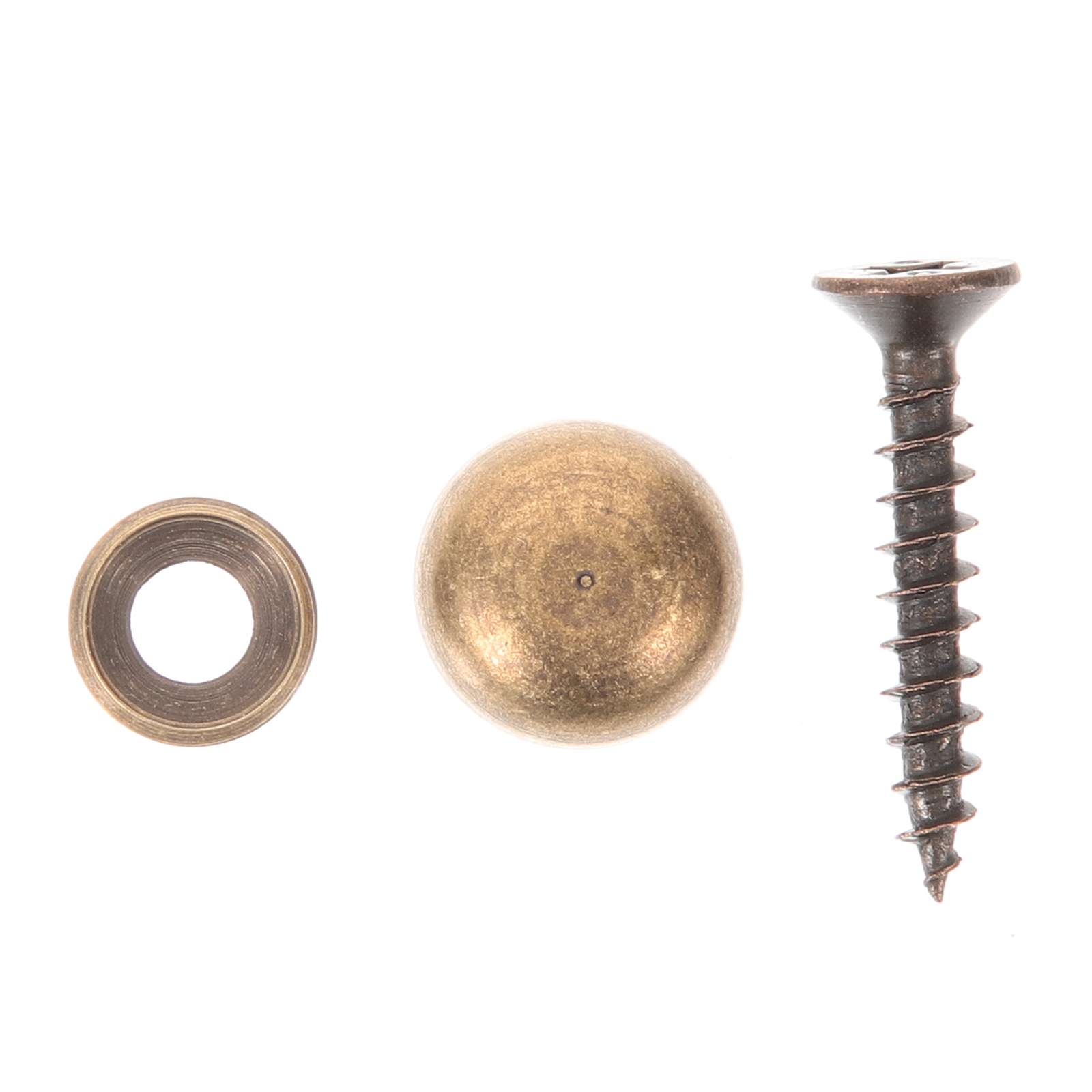 8pcs 13mm Brass Brass Screws C - Furniture Hardware Covers recension och pris