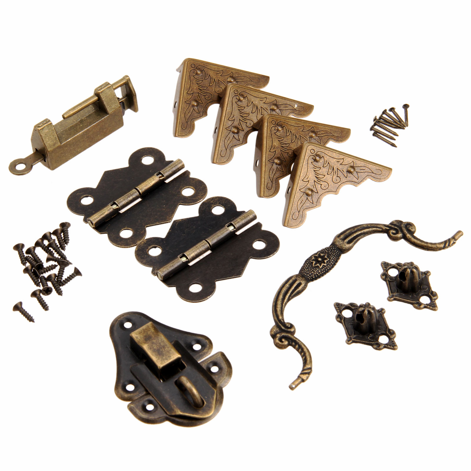 9Pcs/set Furniture Fittings Ch - Furniture Hardware Antique recension och pris