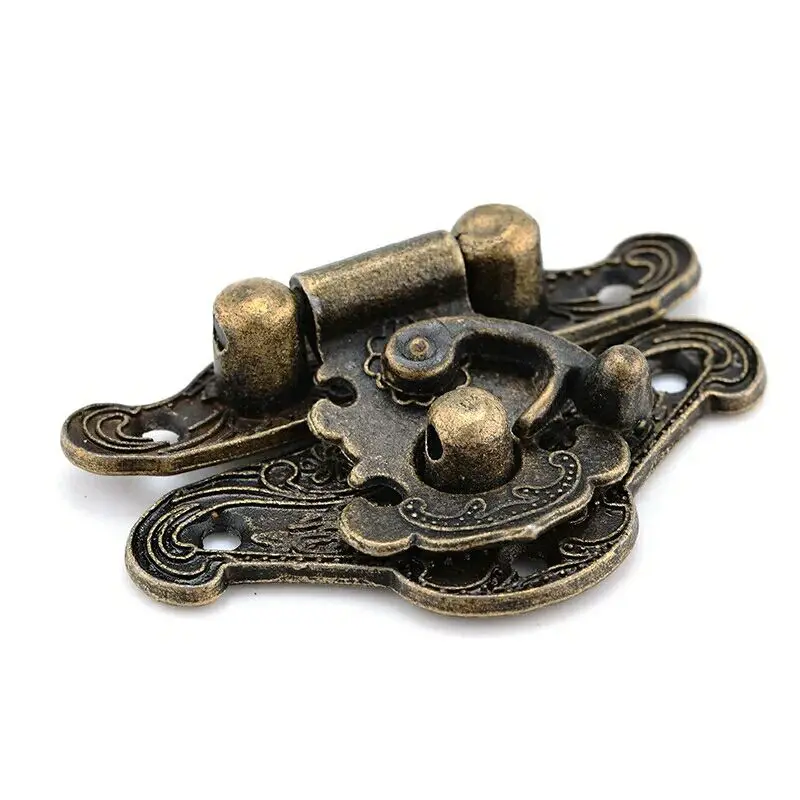 5-20pcs Vintage Metal Hasp Lat - Furniture Hardware Antique recension och pris