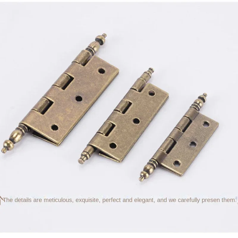 2pcs/set Crown Hinge 6 Holes 1 - Furniture Hardware Antique recension och pris