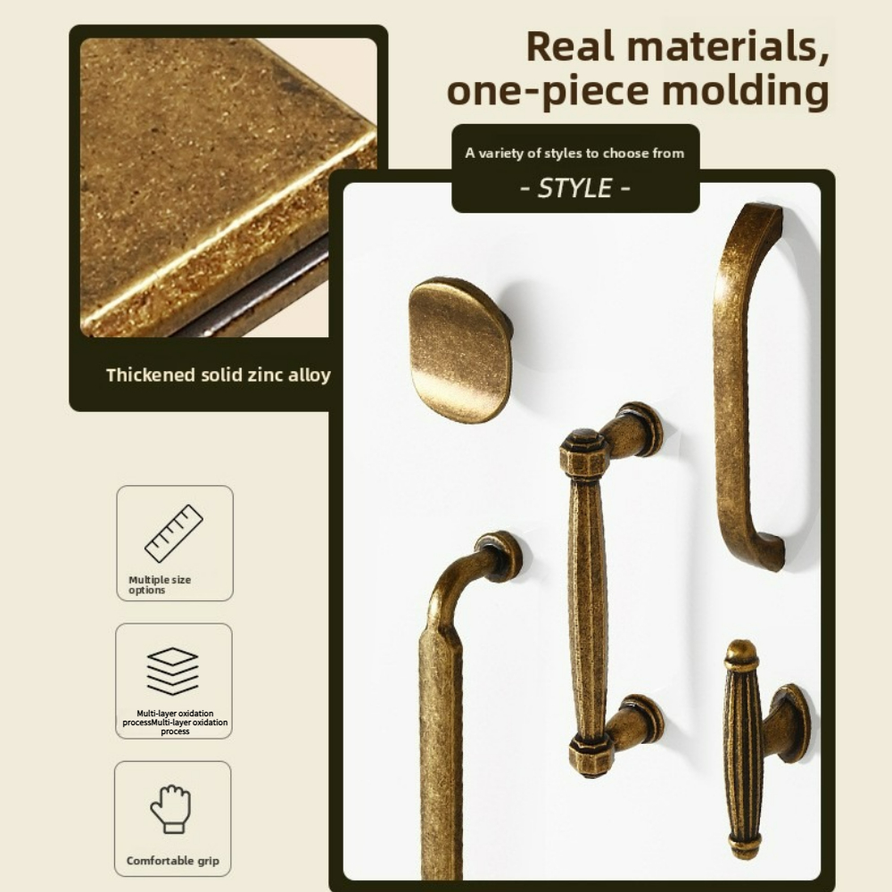 Drawer Pulls Zinc Alloy Vintag - Vintage Furniture Hardware Pulls recension och pris