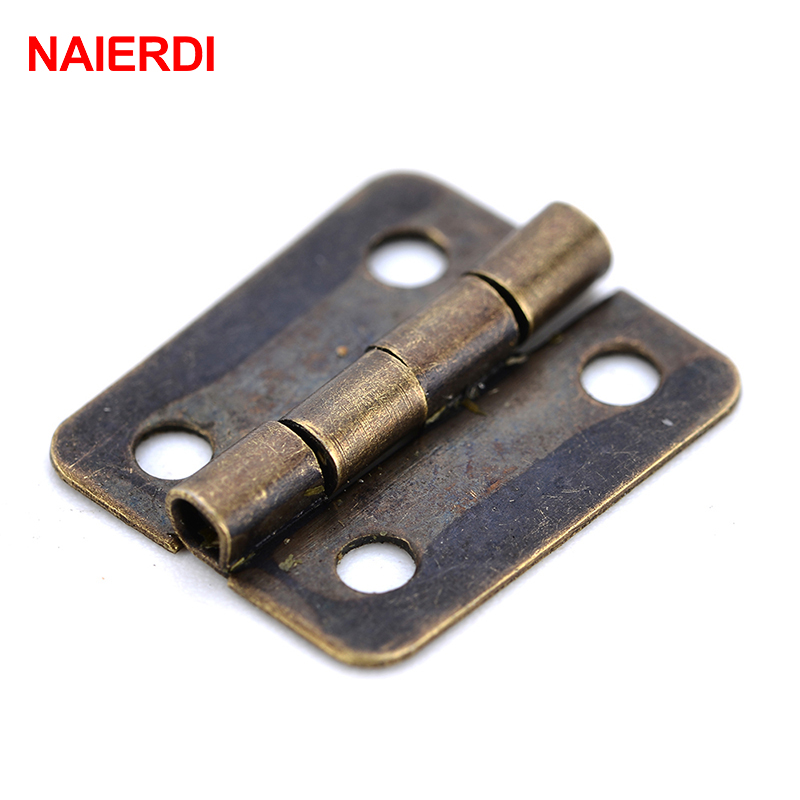 50PCS NAIERDI Antique Hinge Mi - Furniture Hardware Antique recension och pris