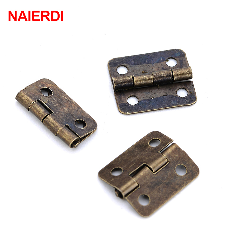 50PCS NAIERDI Antique Hinge Mi - Furniture Hardware Antique recension och pris