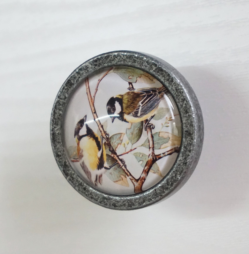 Two Birds--Drawer Knobs Vintag - Vintage Furniture Hardware Pulls recension och pris