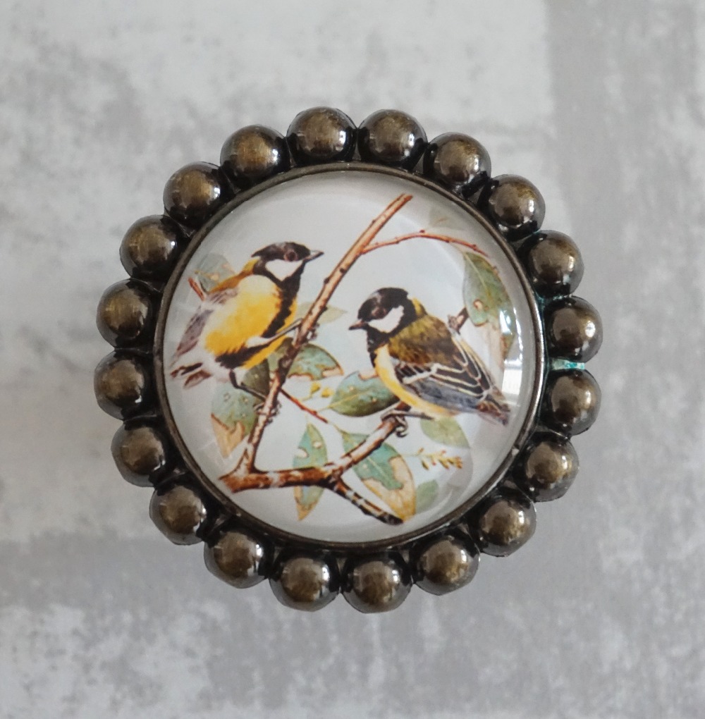 Two Birds--Drawer Knobs Vintag - Vintage Furniture Hardware Pulls recension och pris
