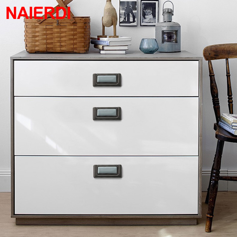 NAIERDI Ceramic Cabinet Knobs  - Vintage Furniture Hardware Pulls recension och pris