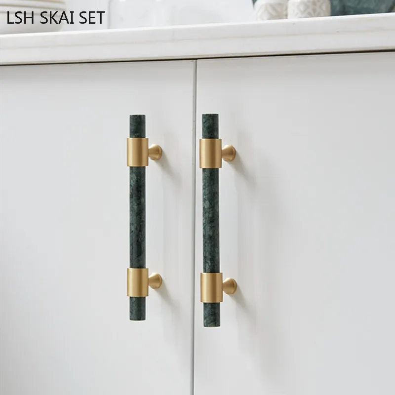 1Pc Marble Brass Handle Nordic - Furniture And Hardware Supplies recension och pris